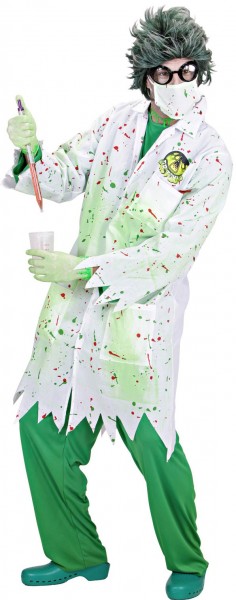 Zombie-Arzt Doktor Emerald Kostüm