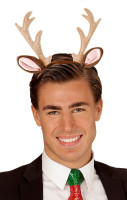 Preview: Reindeer antlers on headband