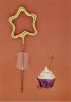 Oversigt: Cupcake Wondercard orange