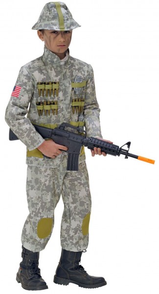 Disfraz de soldado militar Tyler infantil