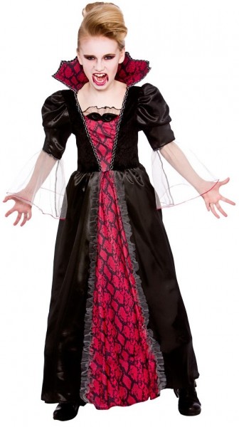 Vampyrgrevinnan Diandra kostym för barn