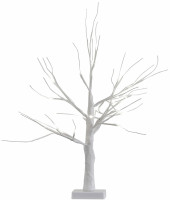 Vorschau: Leuchtender Baum in Weiß 40cm