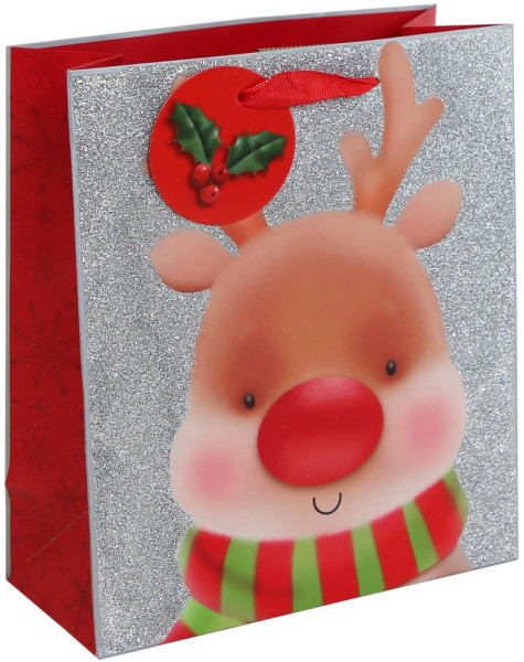 Rudolph Größe M Geschenktüte 30cm