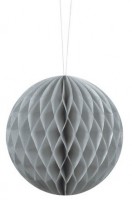 Preview: Honeycomb ball Lumina gray 10cm
