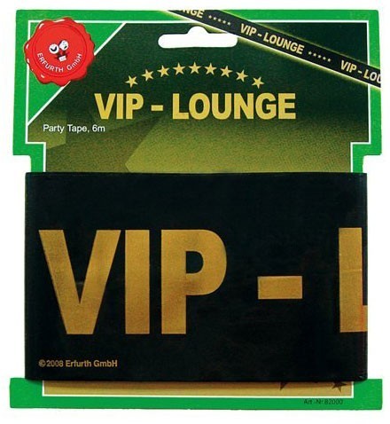 VIP lounge barriere tape 600cm