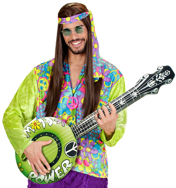 Gonflable Flower Power Guitar