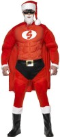 Aperçu: Costume de super-héros du père Noël