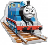 Ballon aluminium Thomas - La petite locomotive