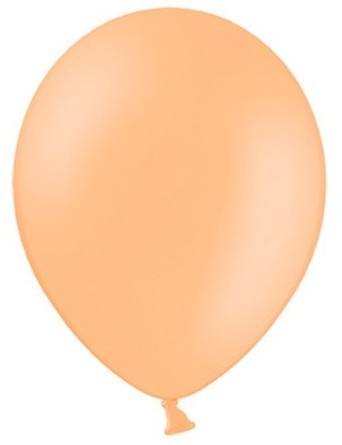 100 festballoner abrikos 25 cm