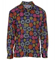 Anteprima: Camicia da uomo Hippie Flower Power