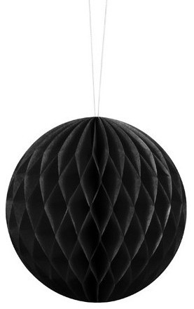 Honeycomb Ball Lumina Black 10cm
