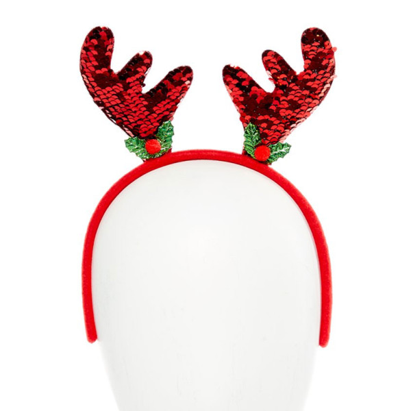 Reindeer sequin headband