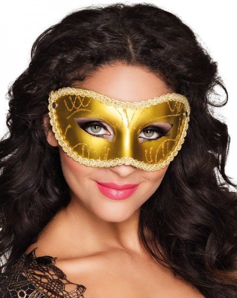 Maschera d'oro nobile Antonella