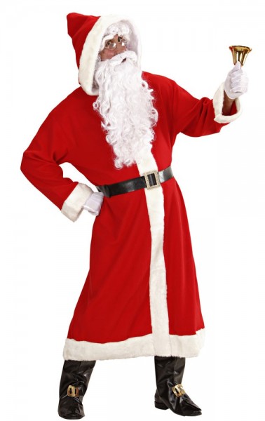 Zestaw kostiumów Świętego Mikołaja premium 2