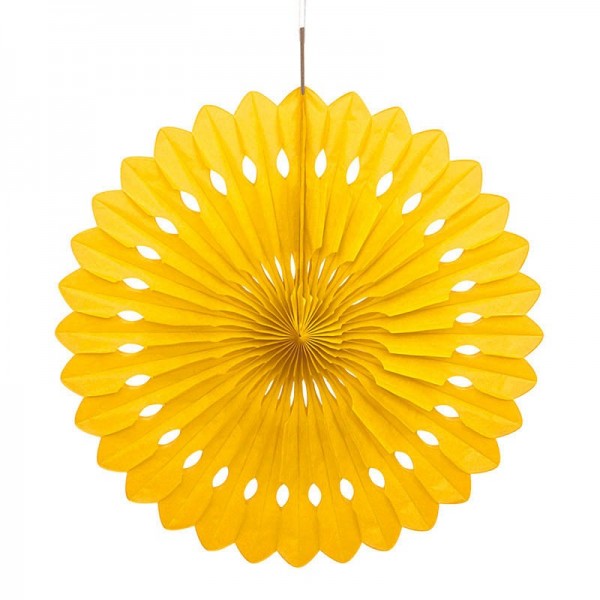 Happy decorative flower fan 40cm