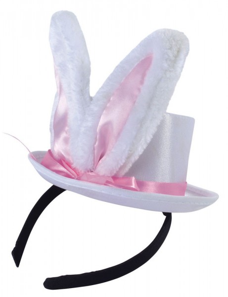 Mini hög hatt kanin pannband