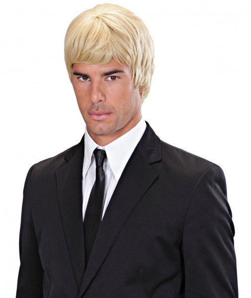 Retro wig Billy Blonde 3