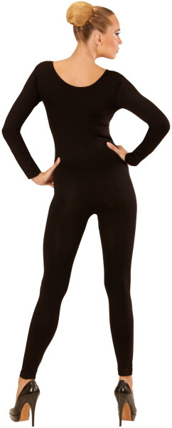 Langärmeliger Bodysuit für Damen schwarz 4