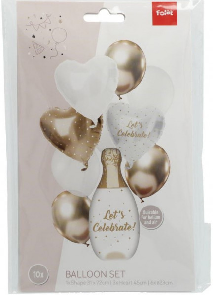 Bouquet de ballons Champagne Celebrate
