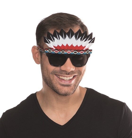 Indian chief party glasses