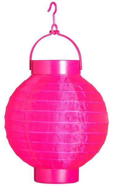 Pinker LED Lampion 3