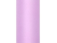 Preview: Tulle fabric Luna lilac 9m x 30cm