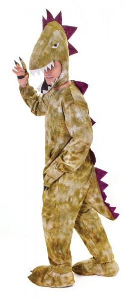 Pełny kostium dinozaura z dużym kłem