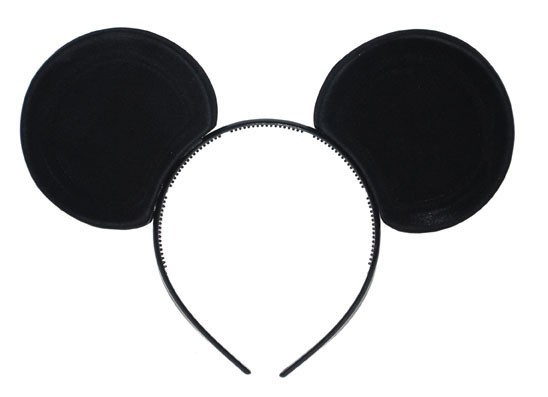 Black mouse-eared headband