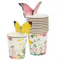 Preview: 12 fairy tale paper cups 200ml