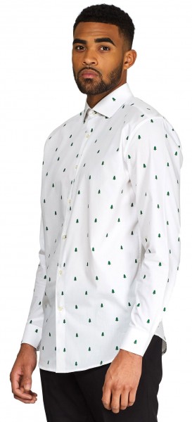 OppoSuits Christmas Trees shirt for men