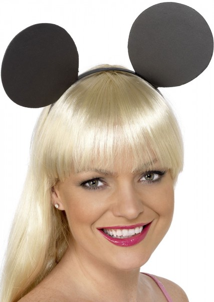 Black mouse-eared headband