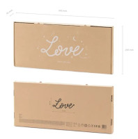 Anteprima: Scritta Love LED 61 cm x 27,4 cm