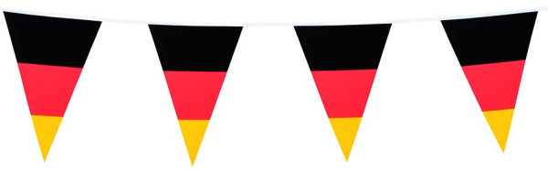 Deutschland Flaggen Wimpelkette 10m