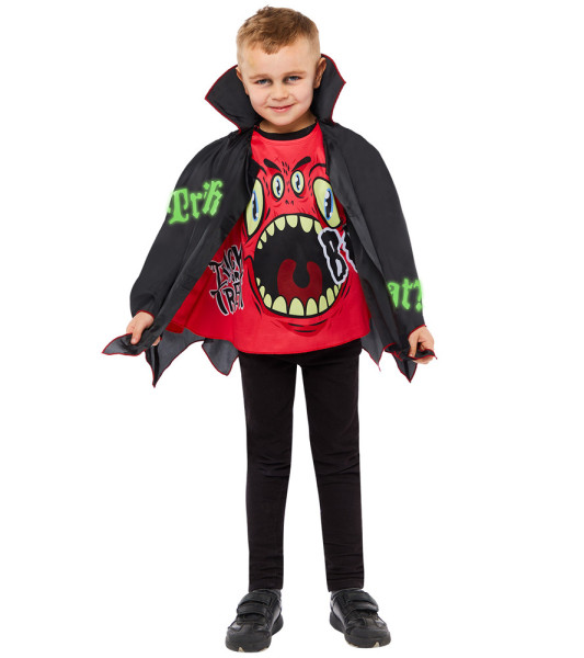 2in1 Trick or Treat cape for children