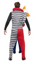 Voorvertoning: Kidnapper Clown-piggyback-kostuum voor heren
