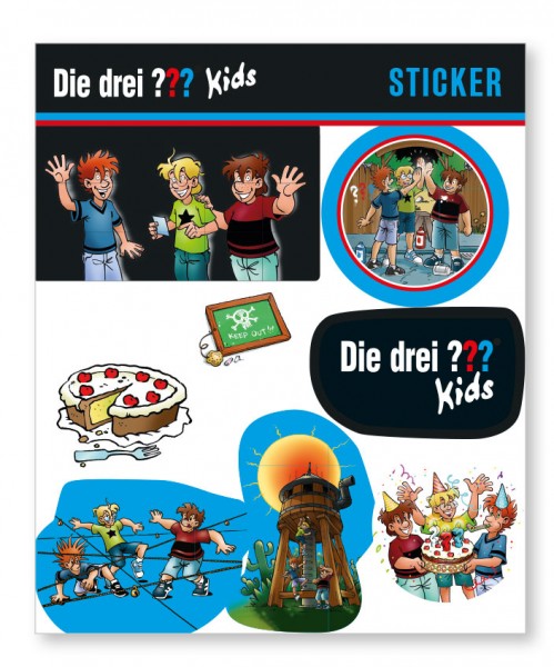 Les trois points d'interrogation Kids Sticker Arch