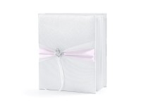Preview: Satin guest book butterfly 20 x 23cm