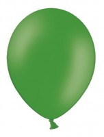 100 ballons étoiles vert sapin 27cm