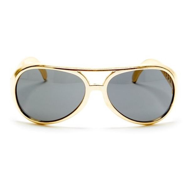 Golden Elvis sunglasses