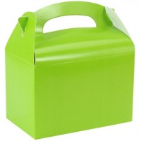 Geschenkbox rechteckig apfelgrün 15cm
