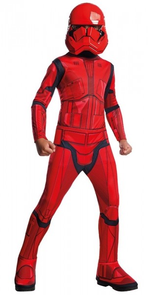 Red Stormtrooper Star Wars EP IX child costume