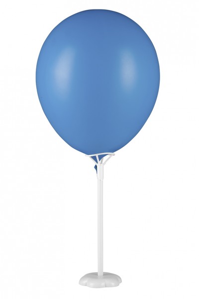 5 Luftballonständer Manchester Weiß 20cm