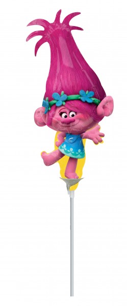 Stabballon Trolls Kleine Poppy Figur