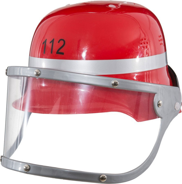 Visor fire helmet for children