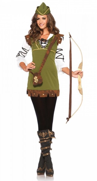 Mutige Bogenschützin Robyn Kostüm
