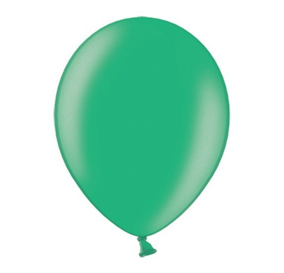 100 globos verde turquesa 13cm