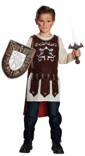 Disfraz infantil de gladiador Thorin con capa