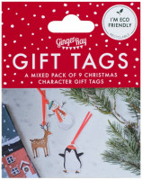 Preview: 9 Eco Christmas gift tags