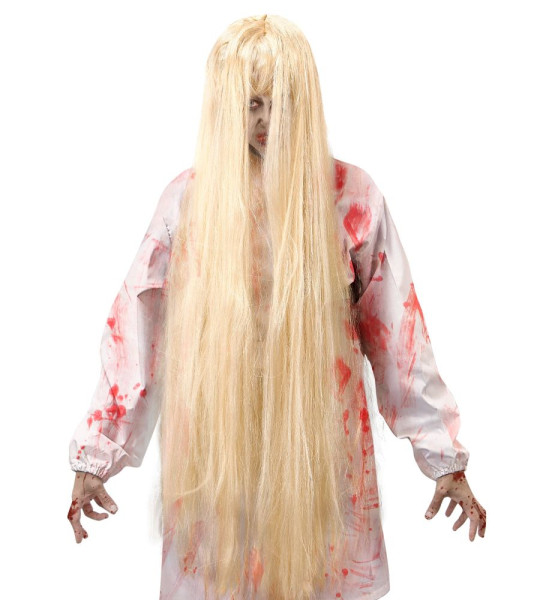Peruka zombie horror w kolorze blond