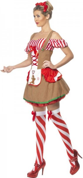 Gingerbread Lady Anna Costume 3